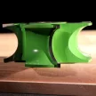 Půlkruhová rádiusová fréza pro spodní frézky, R25mm, 150x50x30mm, Z4, SK (HW), vydutá-konkávní