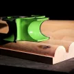 Půlkruhová rádiusová fréza pro spodní frézky, R25mm, 150x50x30mm, Z4, SK (HW), vydutá-konkávní