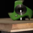 Čtvrtkruhová rádiusová fréza pro spodní frézky, R50mm, 180x53x30mm, Z3, SK (HW), vypouklá-konvexní, L
