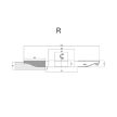 Fréza na výplně dveří a dvířek 01 R