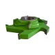 Doplňková sada fréz pro výrobu dveří se skleněnými vložkami, pro spodní frézky, SK (HW), no.02