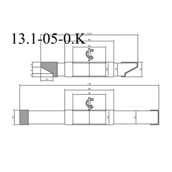   Doplňková sada pro výrobu dveří se skleněnými vložkami 05