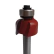 Stopková fréza rádiusová čtvrtkruhová vypouklá-konvexní, R4.8mm, 22.2x12.7x8mm, SK