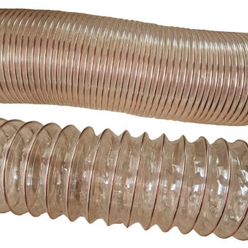   Ø180mm Polyuretanová ohebná hadice-průhledná-Stlačitelný